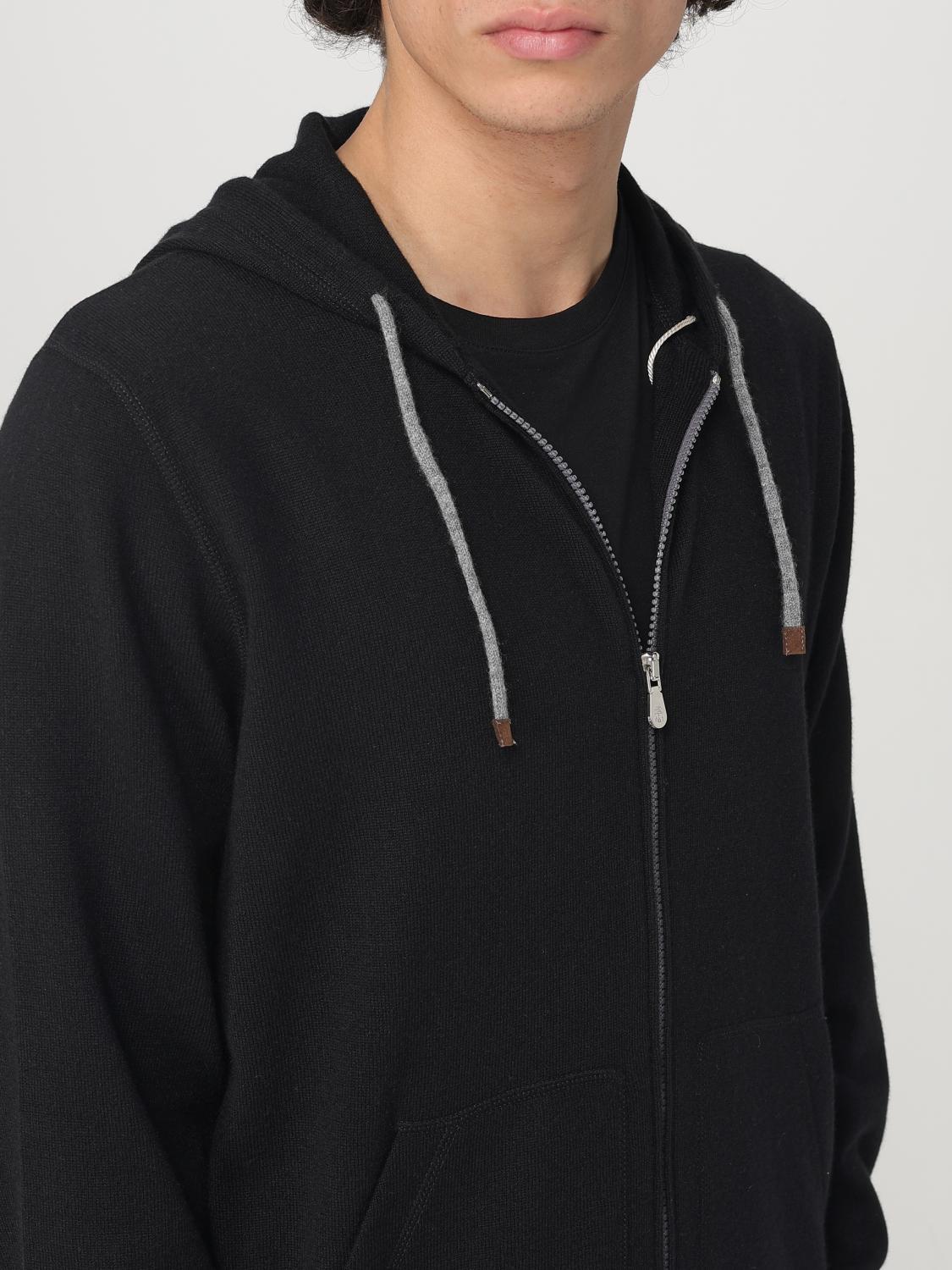 BRUNELLO CUCINELLI SWEATER: Sweater men Brunello Cucinelli, Black - Img 5