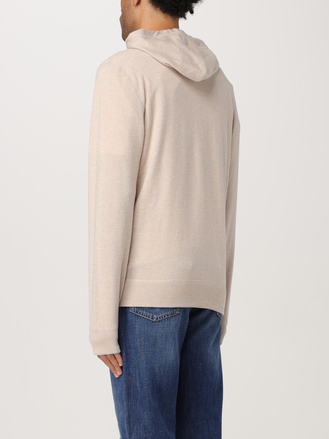 BRUNELLO CUCINELLI PULL: Pull homme Brunello Cucinelli, Beige - Img 3