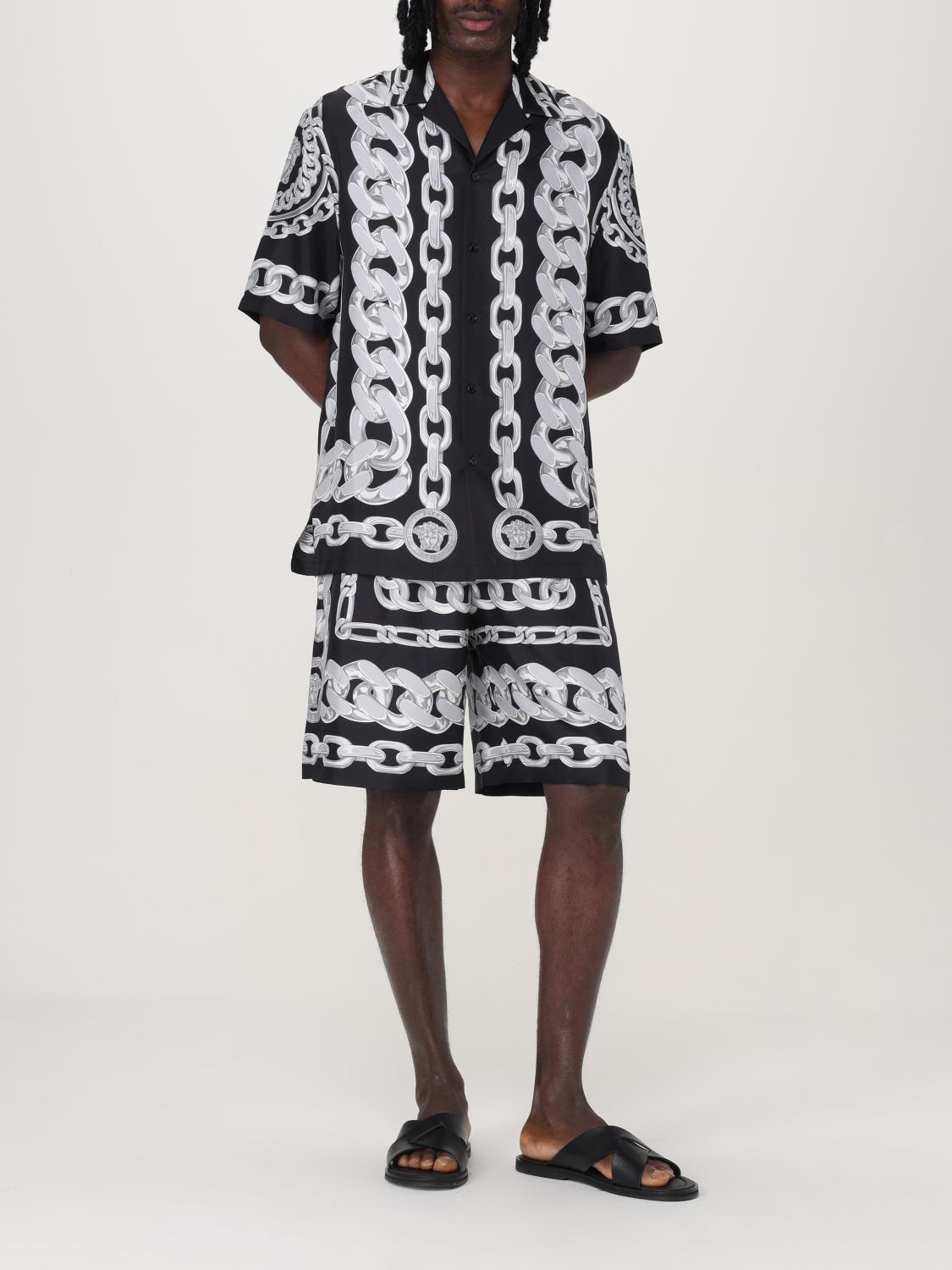 VERSACE HEMD: Hemd herren Versace, Schwarz - Img 2