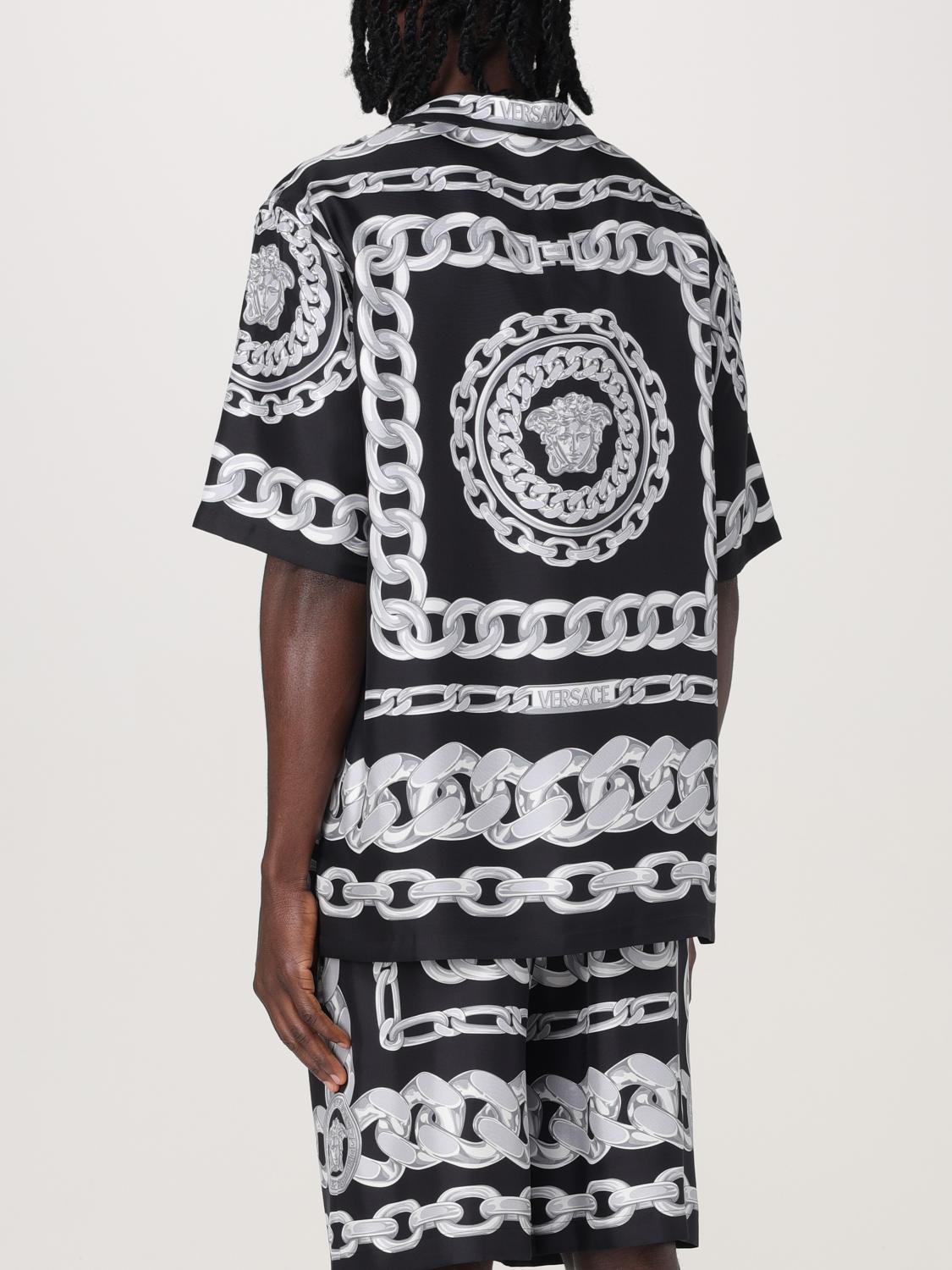 VERSACE HEMD: Hemd herren Versace, Schwarz - Img 3