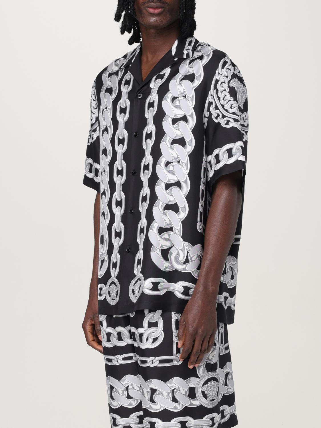 VERSACE HEMD: Hemd herren Versace, Schwarz - Img 4