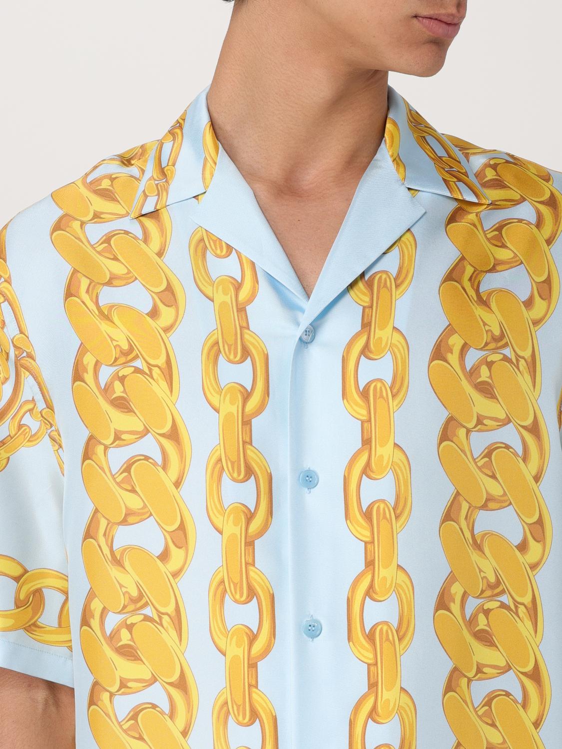 VERSACE HEMD: Hemd herren Versace, Blau - Img 5