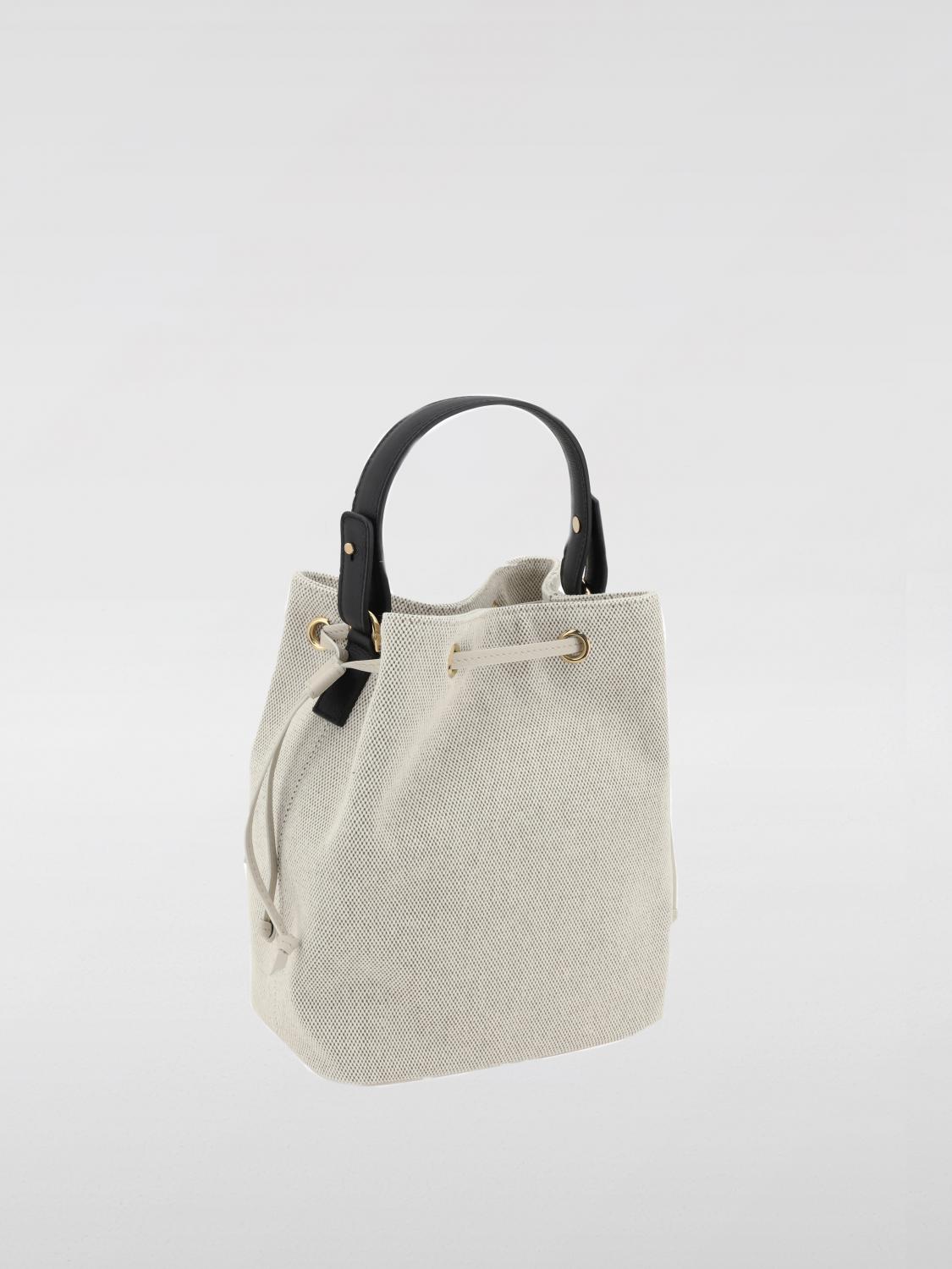 VERSACE BORSA MINI: Borsa Medusa Versace in canvas e pelle , Ghiaccio - Img 2