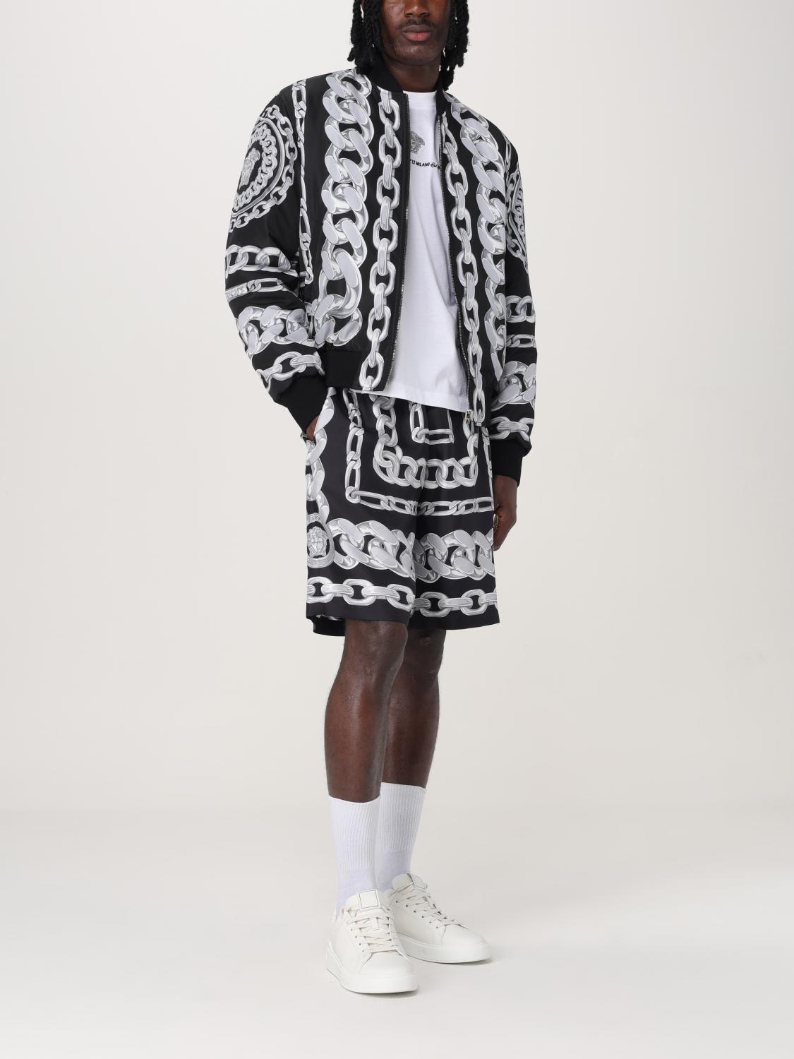 VERSACE JACKET: Jacket men Versace, Black - Img 2
