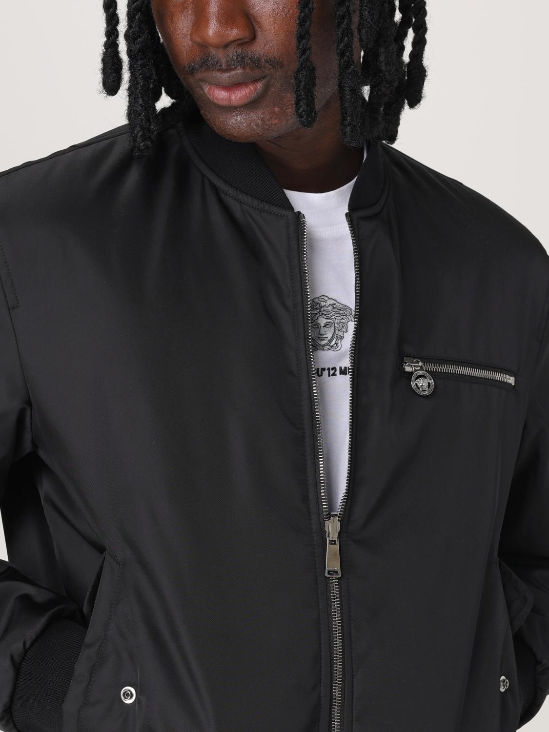 VERSACE JACKET: Jacket men Versace, Black - Img 5