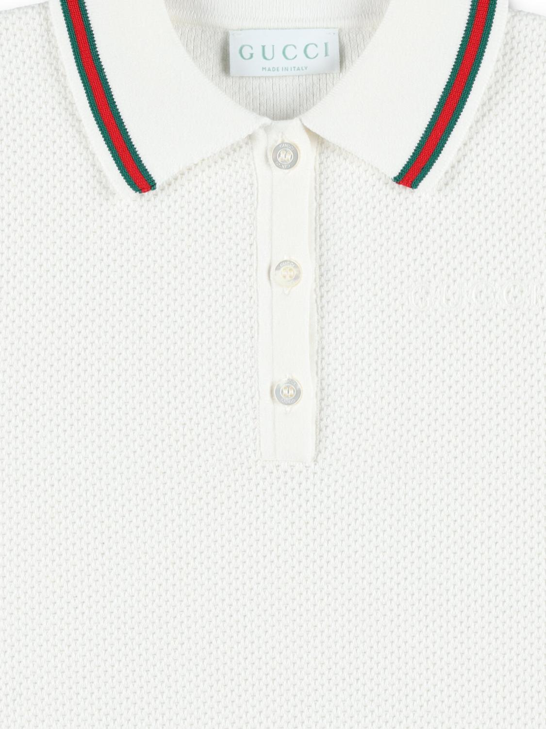 GUCCI KLEID: Baumwollkleid von Gucci, Weiß - Img 3
