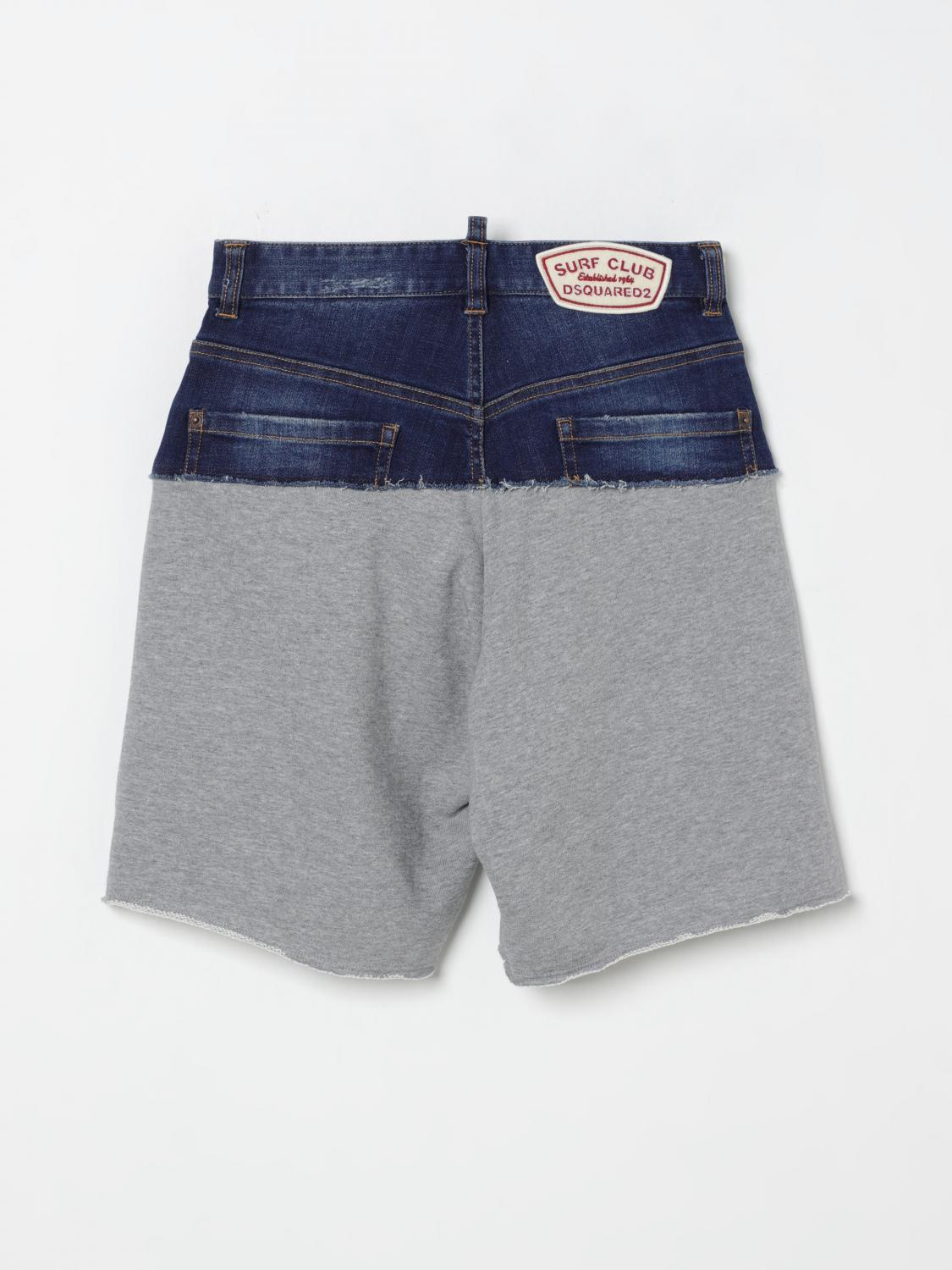 DSQUARED2 SHORTS: Shorts kids Dsquared2, Grey - Img 2