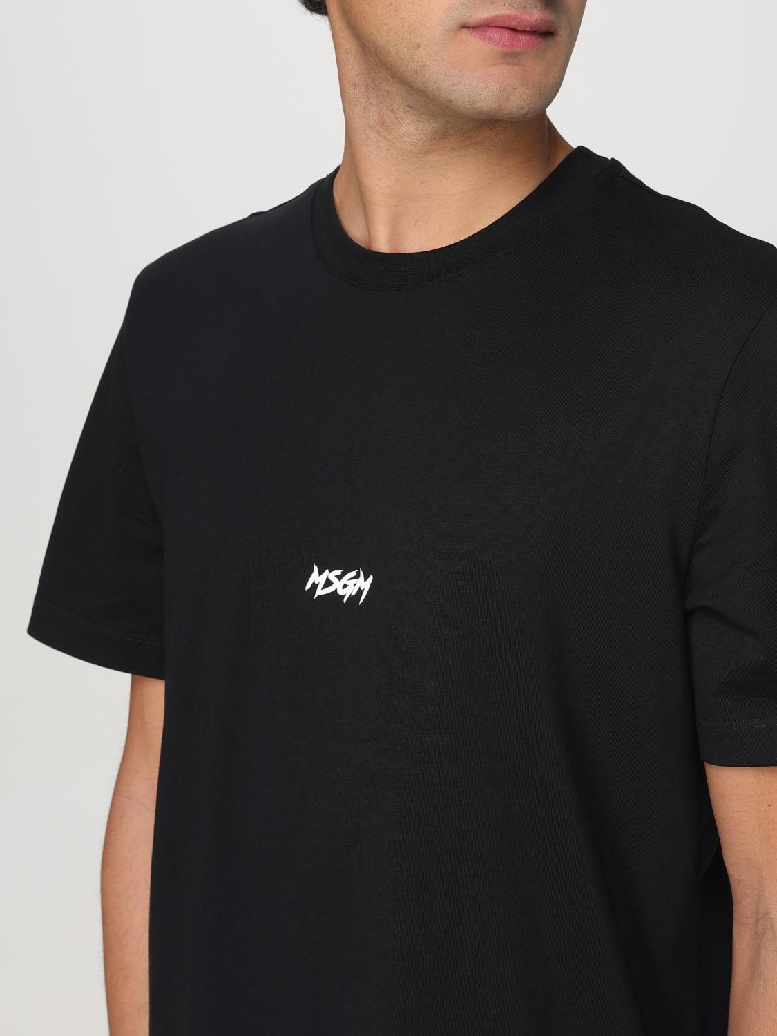 MSGM CAMISETA: Camiseta hombre MSGM, Negro - Img 3
