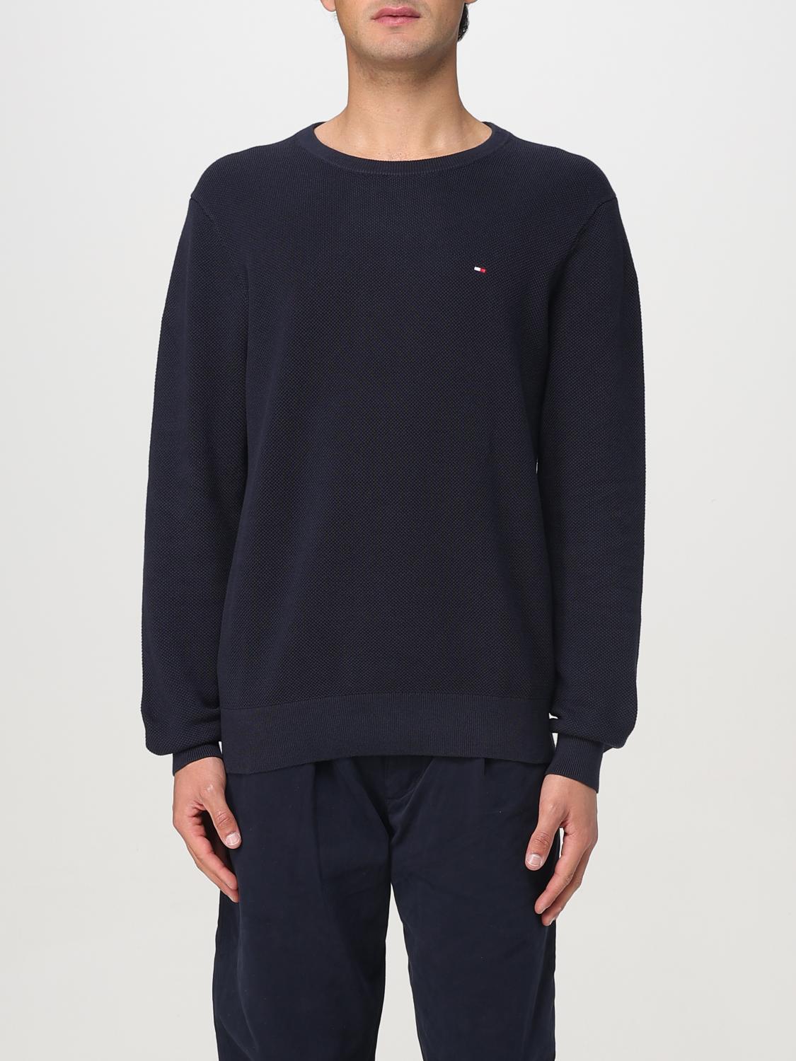 TOMMY HILFIGER SWEATER: Sweater men Tommy Hilfiger, Blue - Img 1