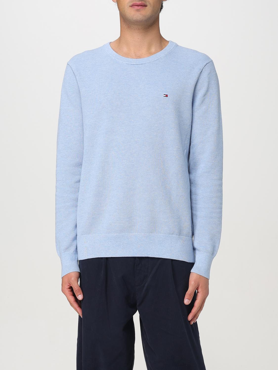TOMMY HILFIGER PULL: Pull homme Tommy Hilfiger, Bleu 1 - Img 1