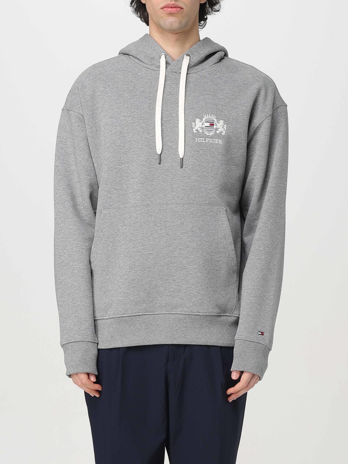 TOMMY HILFIGER SWEATSHIRT: Pullover herren Tommy Hilfiger, Grau - Img 1