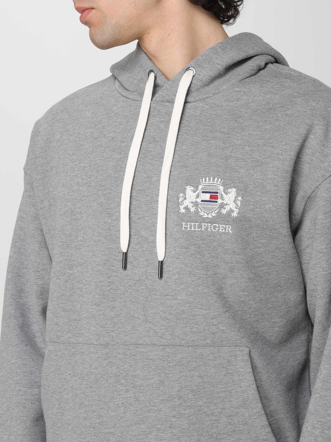 TOMMY HILFIGER SWEATSHIRT: Pullover herren Tommy Hilfiger, Grau - Img 3