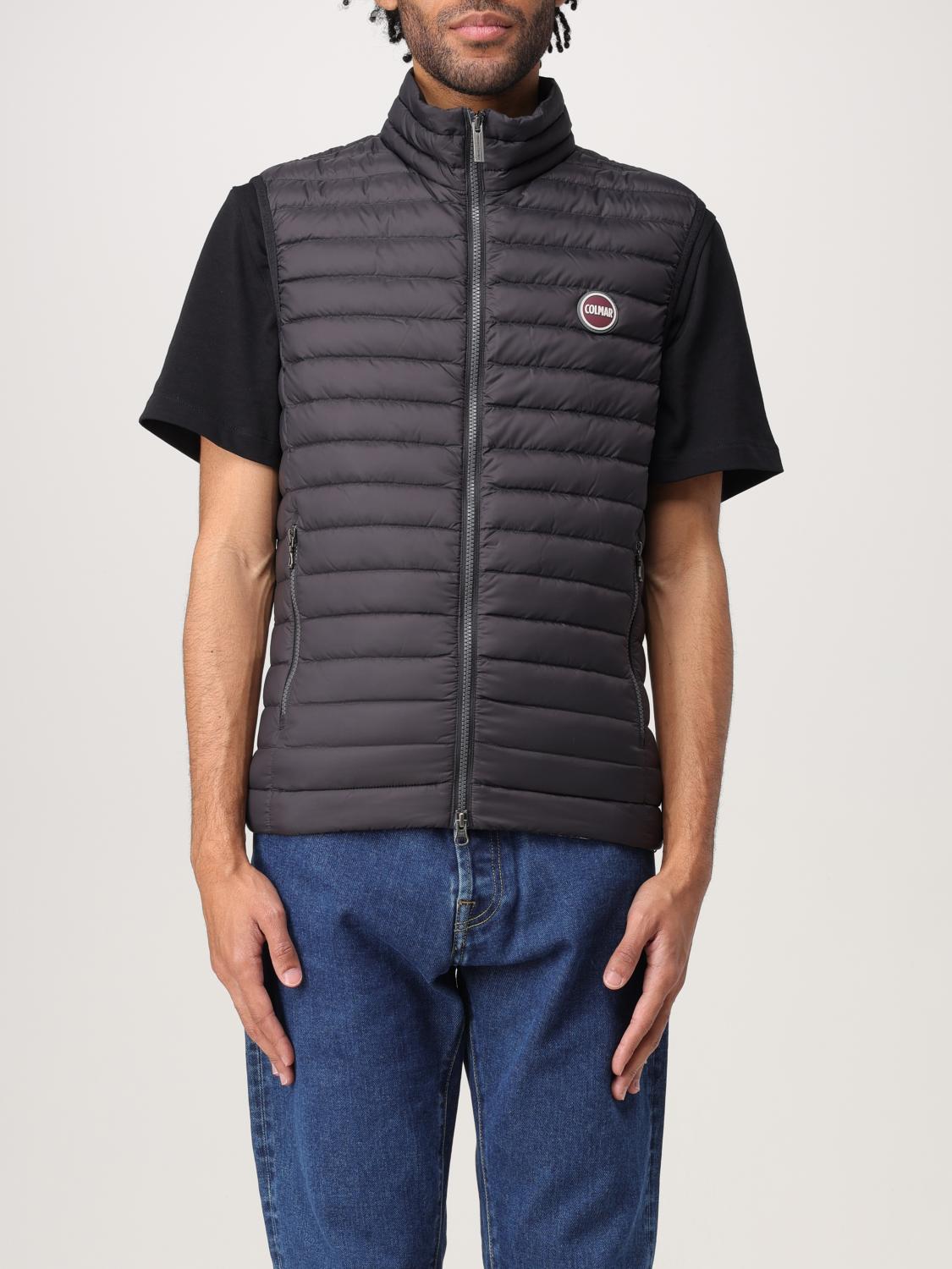 COLMAR GILET: Colmar quilted nylon jacket, Black - Img 1