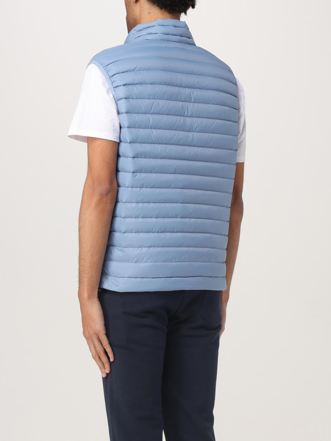 COLMAR SUIT VEST: Colmar quilted nylon jacket, Gnawed Blue - Img 2