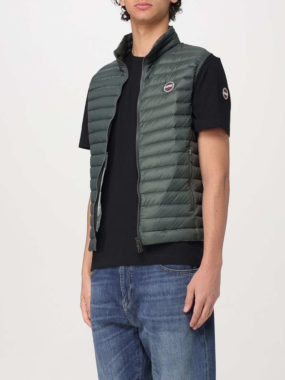 COLMAR SUIT VEST: Colmar quilted nylon jacket, Green - Img 3