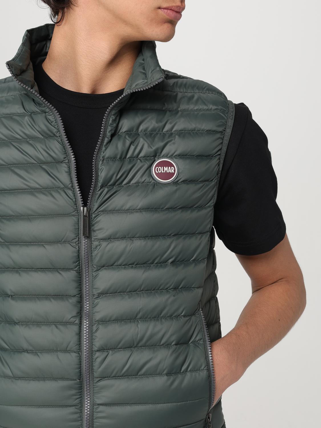 COLMAR SUIT VEST: Colmar quilted nylon jacket, Green - Img 4
