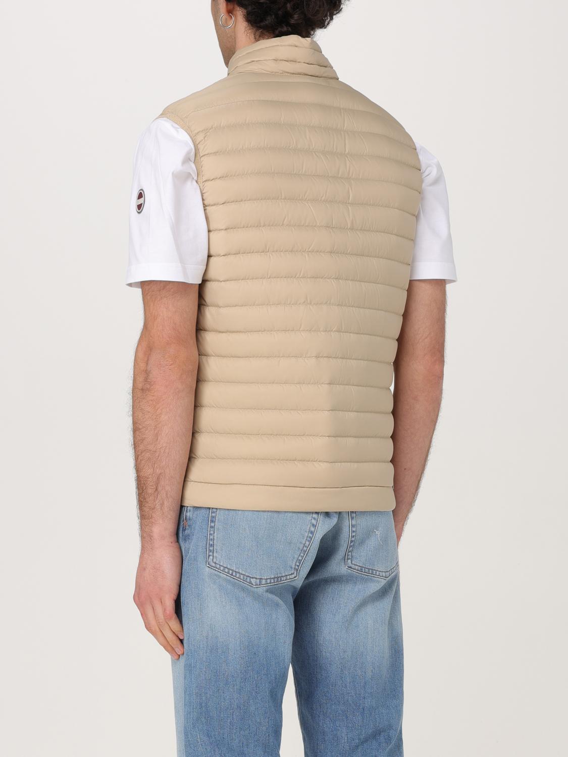 COLMAR SUIT VEST: Colmar quilted nylon jacket, Beige - Img 2