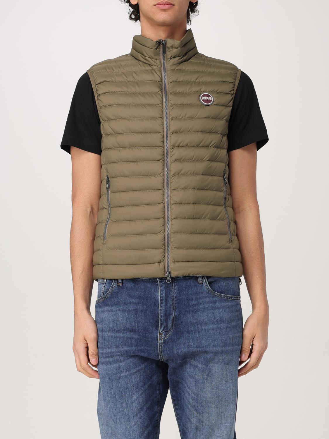 COLMAR SUIT VEST: Colmar quilted nylon jacket, Military - Img 1