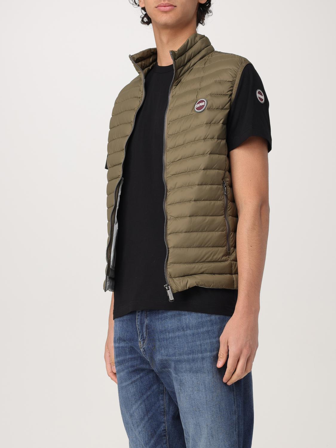 COLMAR SUIT VEST: Colmar quilted nylon jacket, Military - Img 3