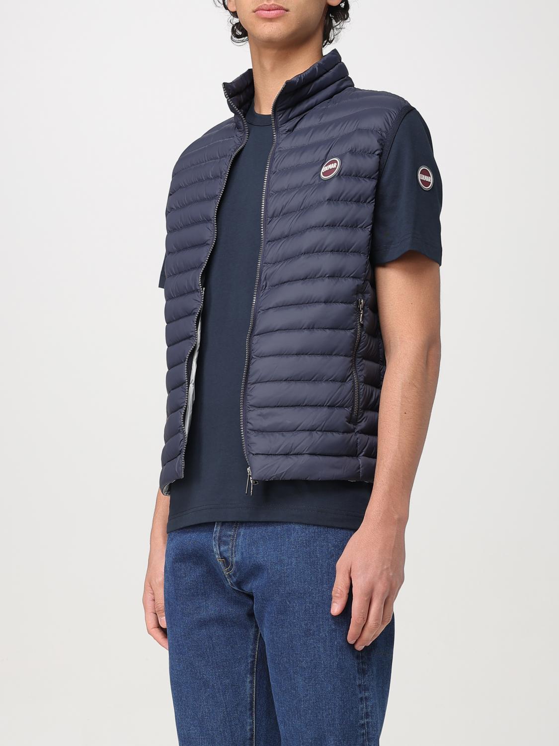 COLMAR SUIT VEST: Colmar quilted nylon jacket, Blue 1 - Img 3