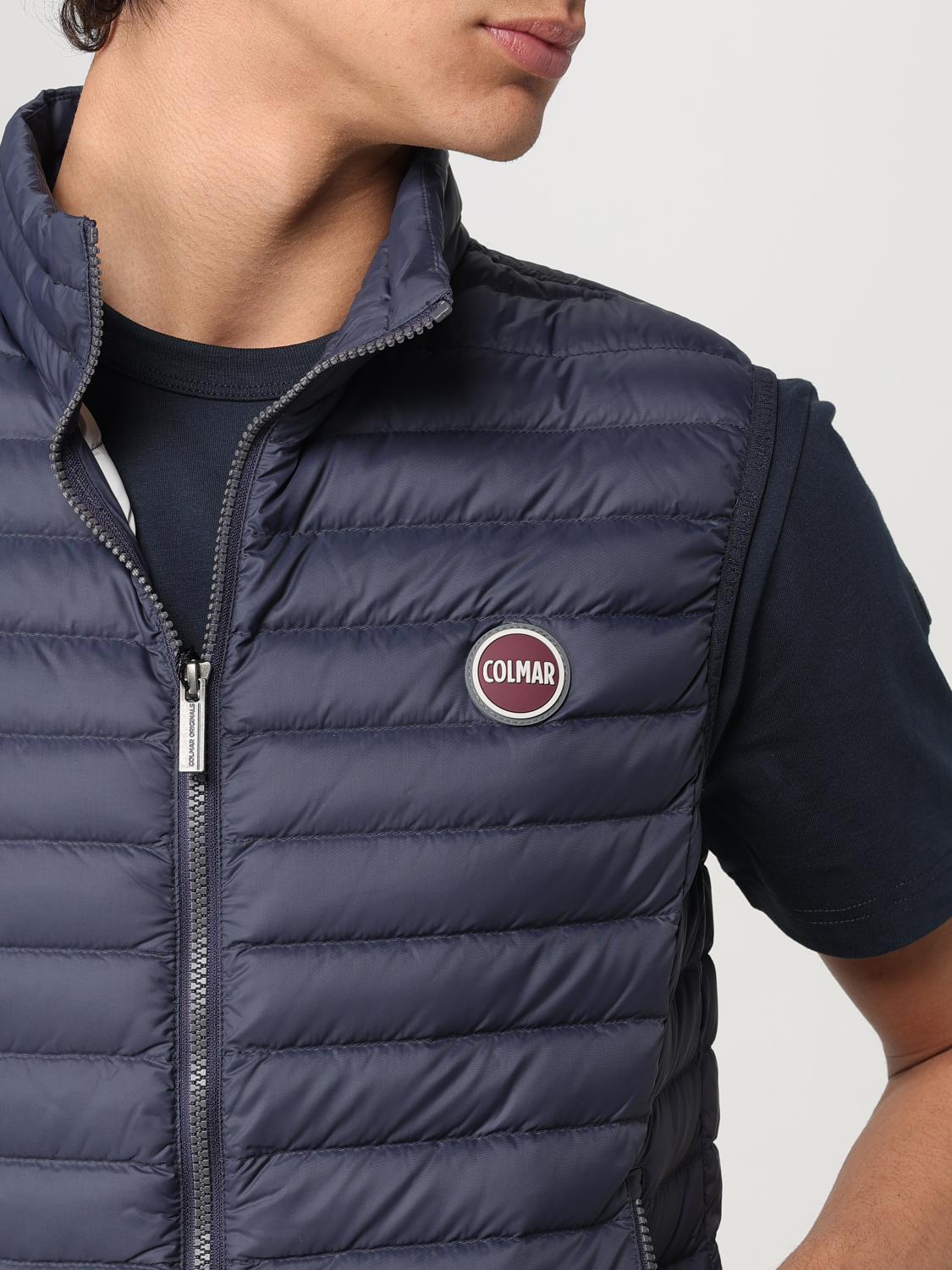 COLMAR SUIT VEST: Colmar quilted nylon jacket, Blue 1 - Img 4