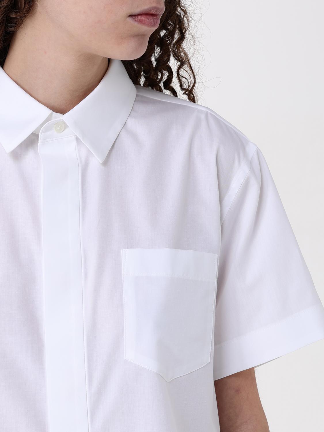 SACAI CAMISA: Camisa mujer Sacai, Blanco - Img 5