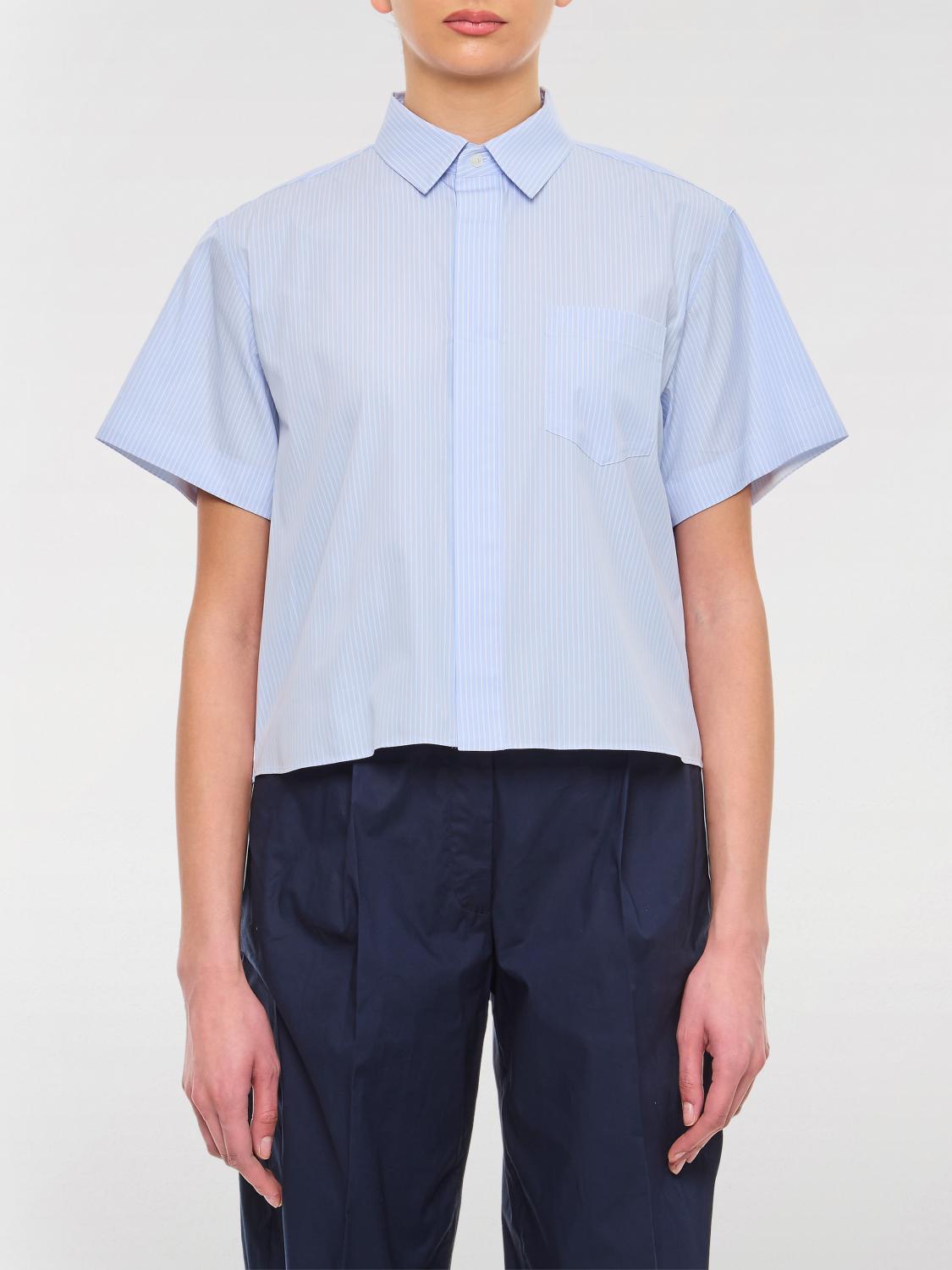SACAI CAMISA: Camisa mujer Sacai, Azul Claro - Img 1