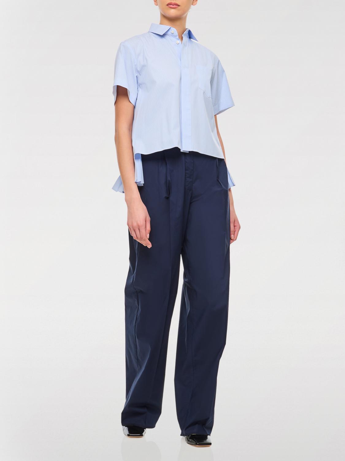 SACAI CAMISA: Camisa mujer Sacai, Azul Claro - Img 2