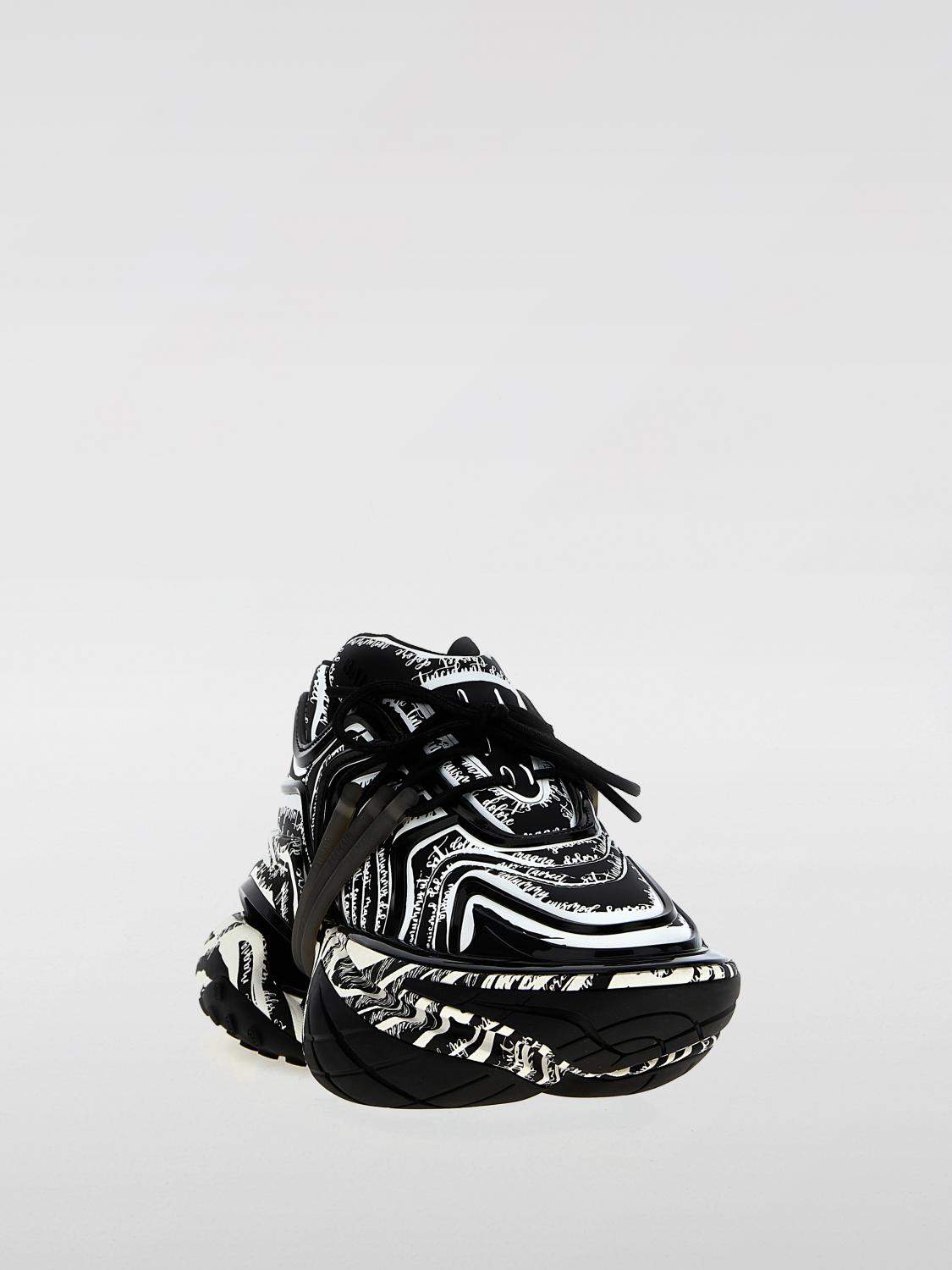 BALMAIN SNEAKERS: Sneakers men Balmain, Black - Img 2