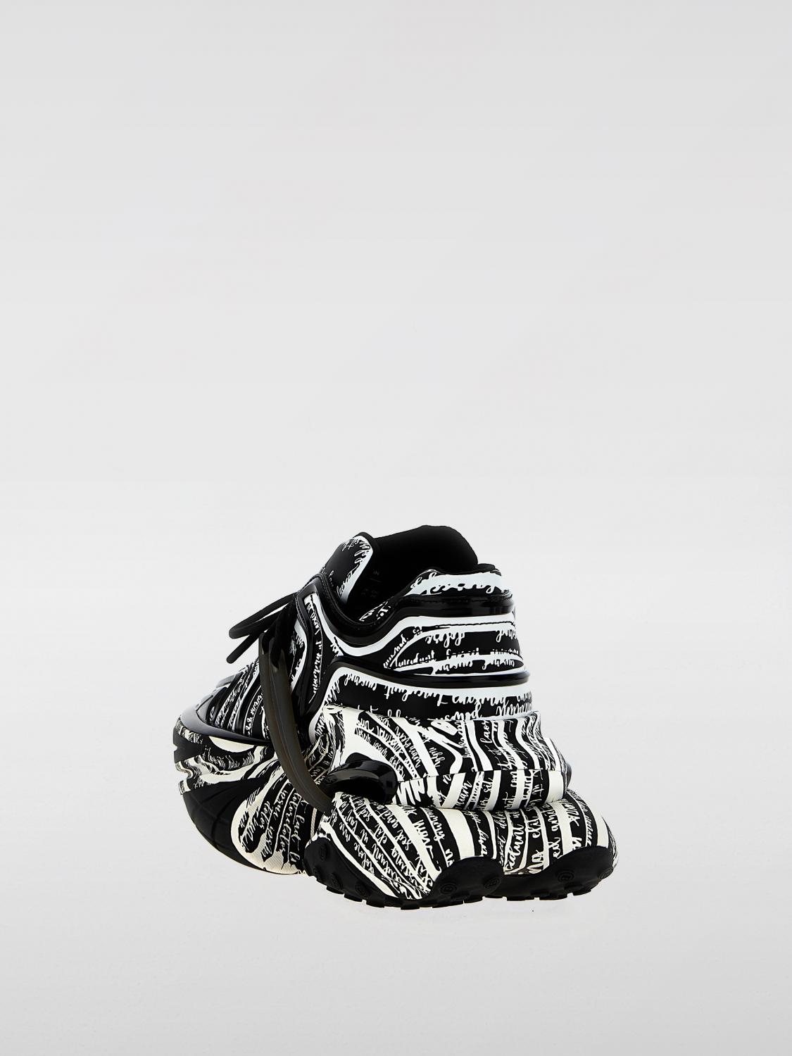 BALMAIN SNEAKERS: Sneakers men Balmain, Black - Img 3