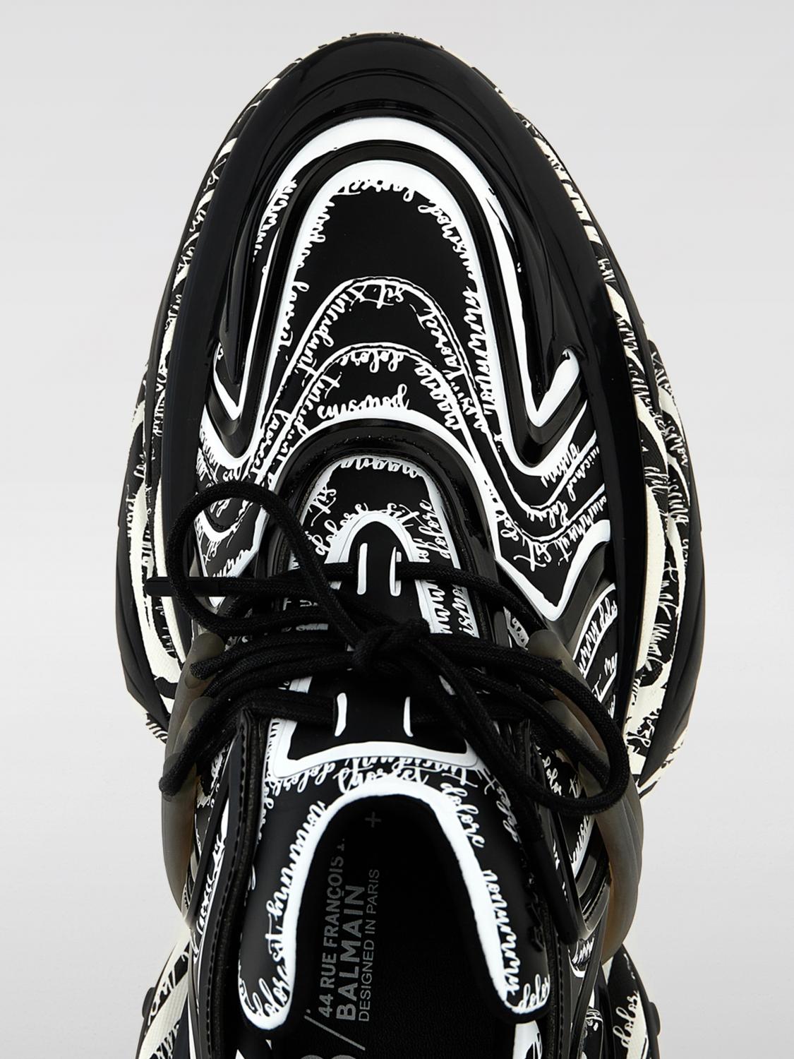 BALMAIN SNEAKERS: Sneakers men Balmain, Black - Img 4