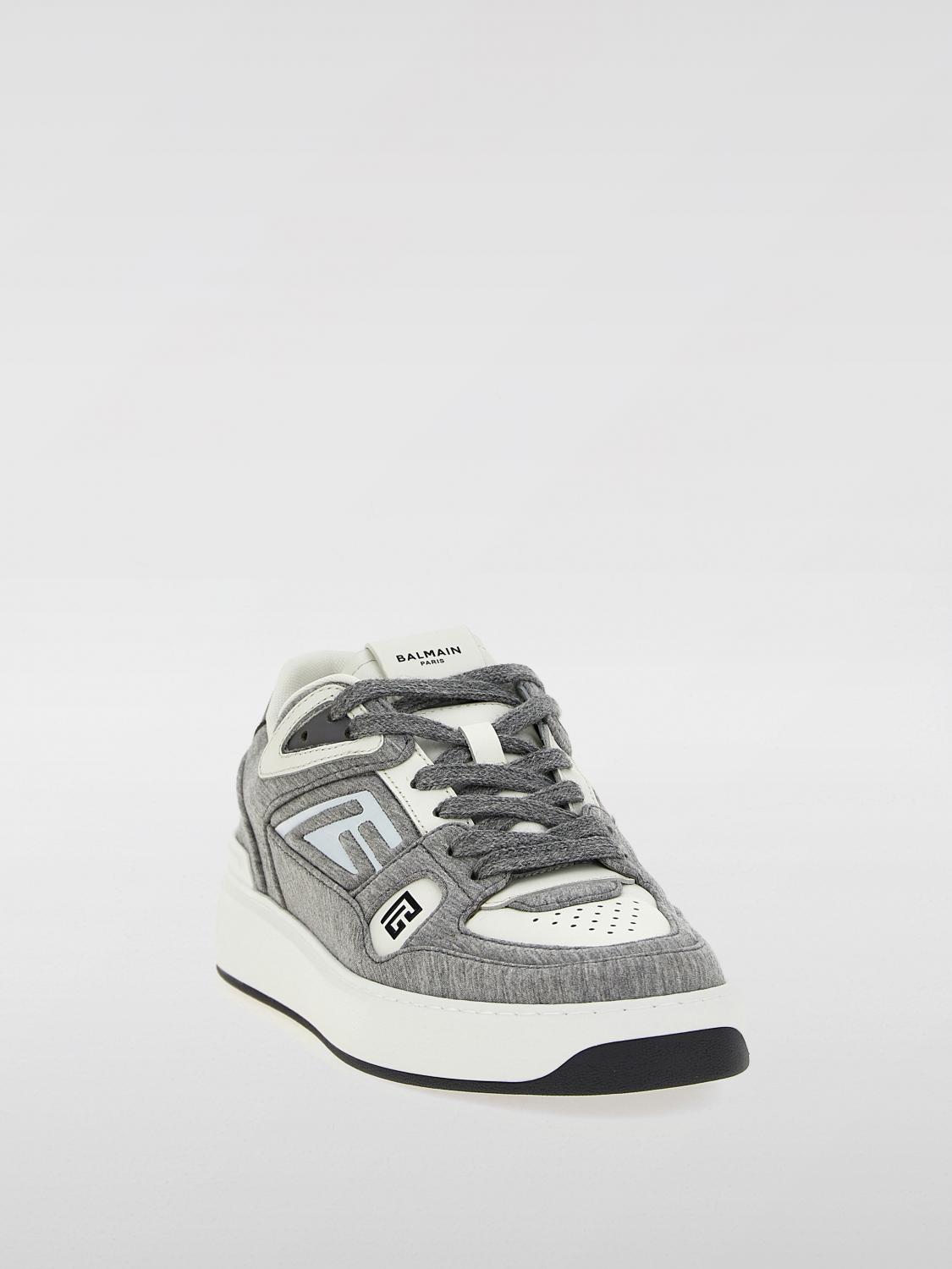 BALMAIN BASKETS: Baskets homme Balmain, Gris - Img 2