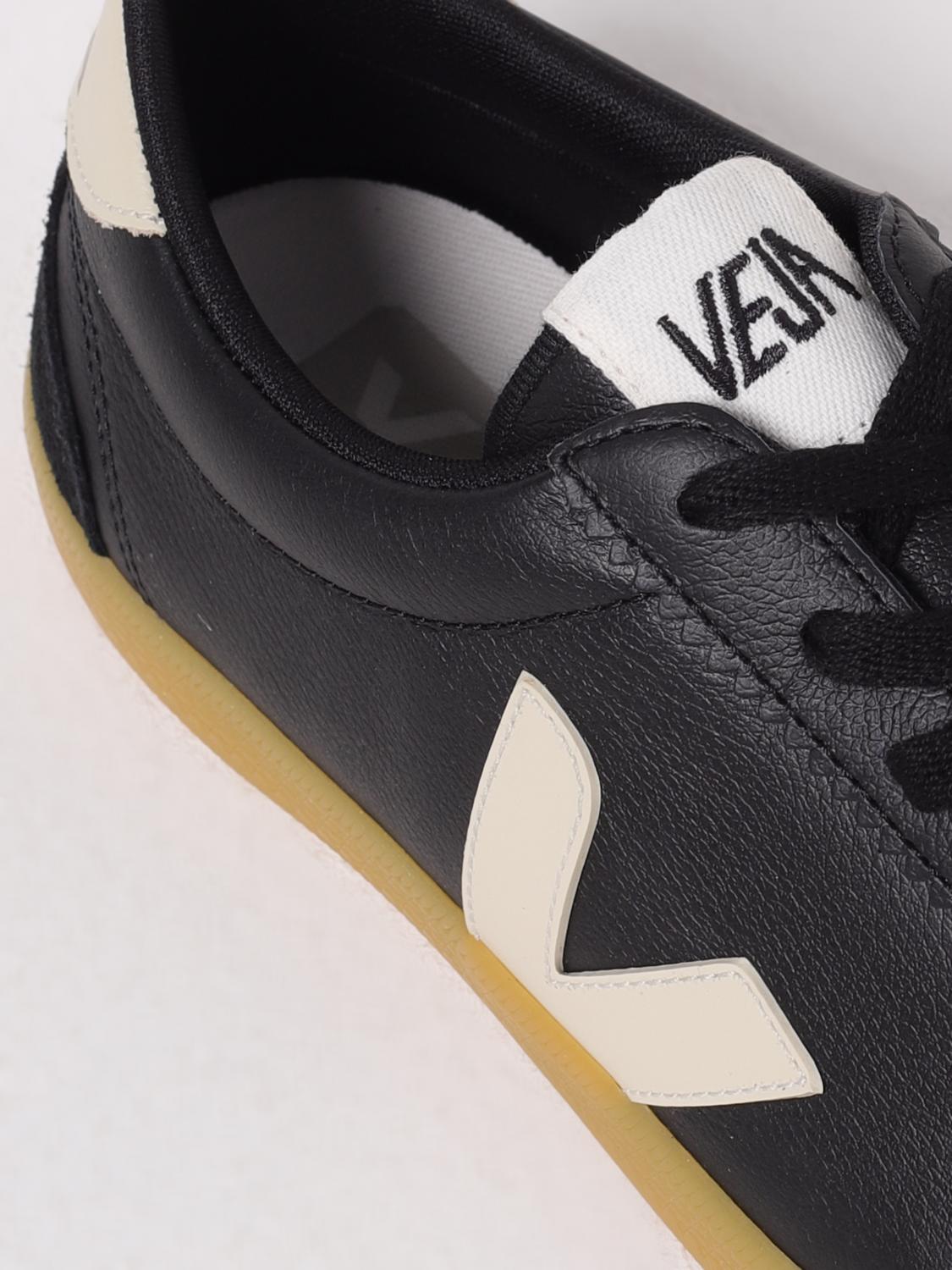 VEJA SNEAKERS: Sneakers Volley Veja in pelle , Nero - Img 4