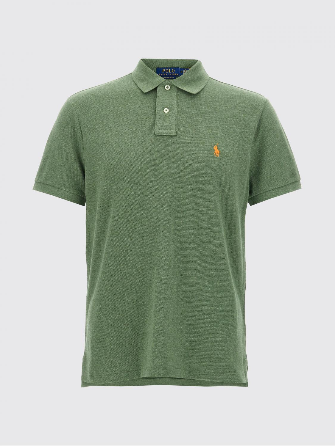 POLO RALPH LAUREN POLO SHIRT: T-shirt men Polo Ralph Lauren, Green - Img 1