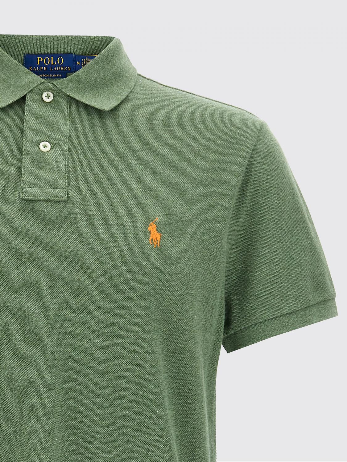 POLO RALPH LAUREN POLO SHIRT: T-shirt men Polo Ralph Lauren, Green - Img 3