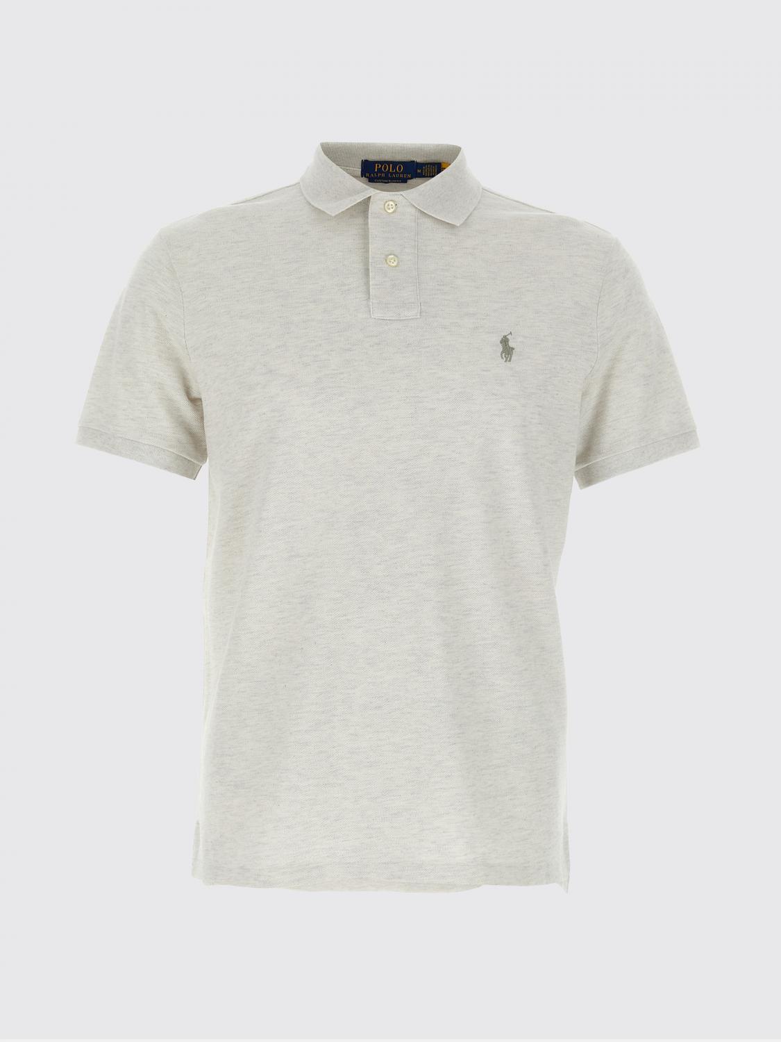 POLO RALPH LAUREN POLO SHIRT: T-shirt men Polo Ralph Lauren, Grey - Img 1