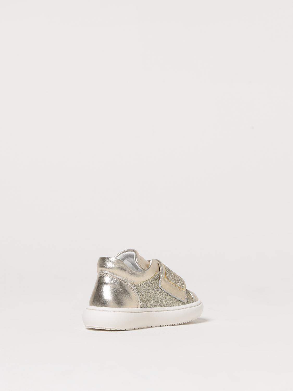 MOSCHINO SNEAKERS: Schuhe kinder Moschino, Gold - Img 3