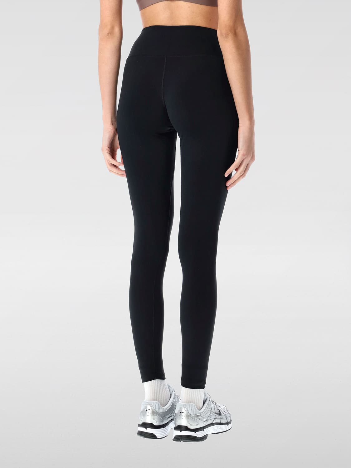 NIKE PANTALONI: Leggings Nike in tessuto tecnico stretch , Nero - Img 2