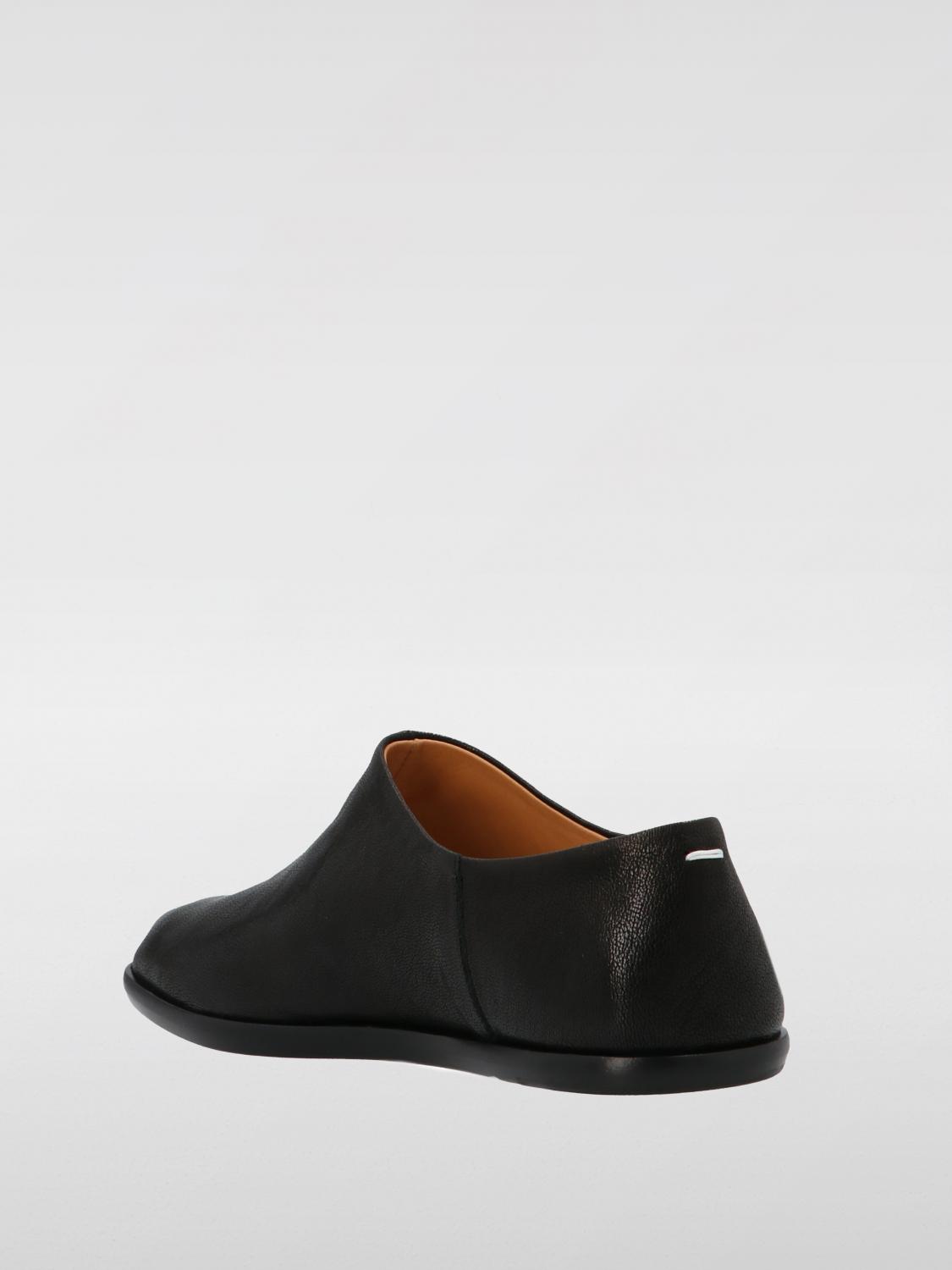 MAISON MARGIELA MOCASSINI: Mocassino Tabi Maison Margiela in pelle , Nero - Img 2