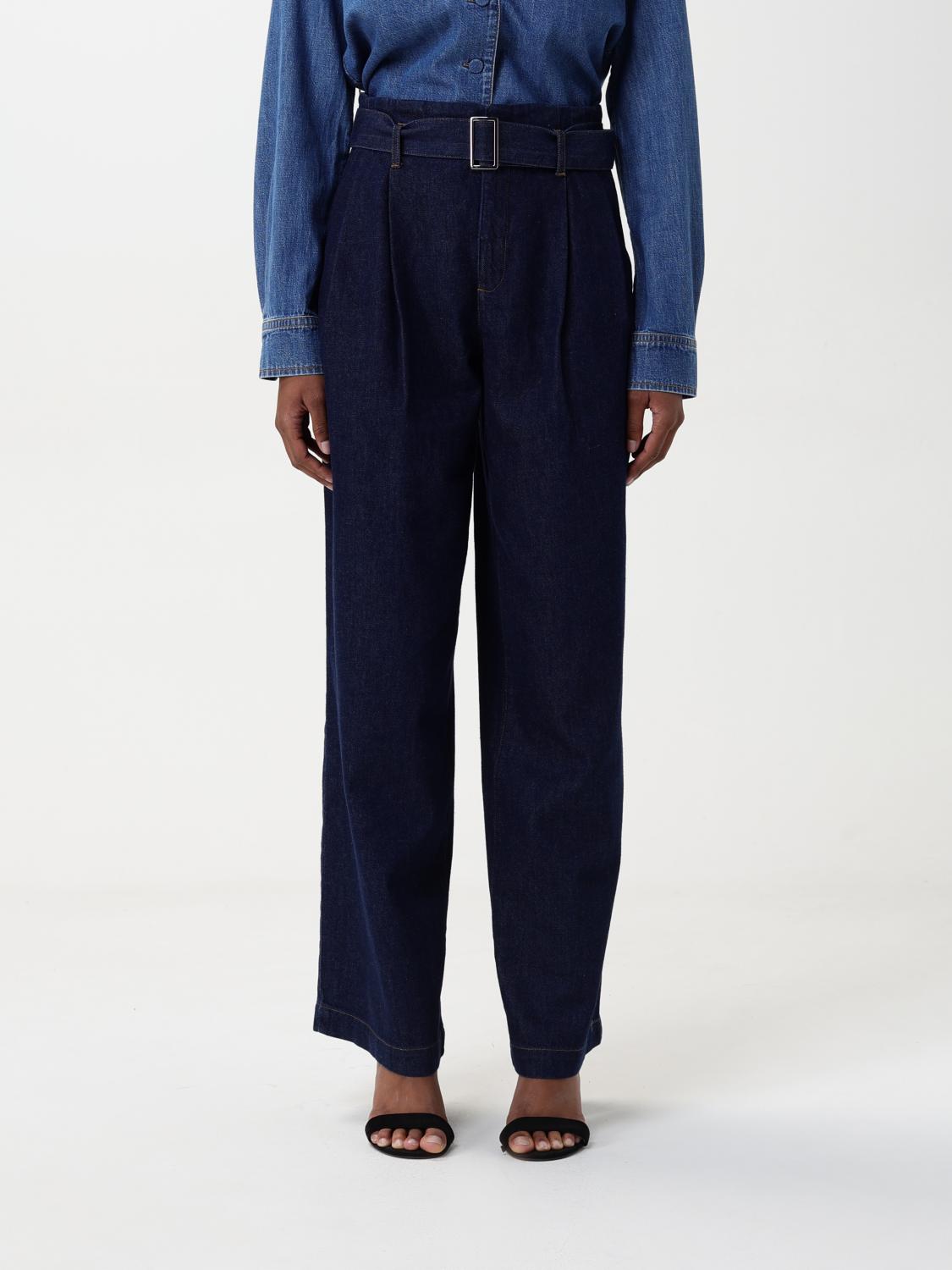 FRAME JEANS: Jeans Frame in denim con cintura , Denim - Img 1