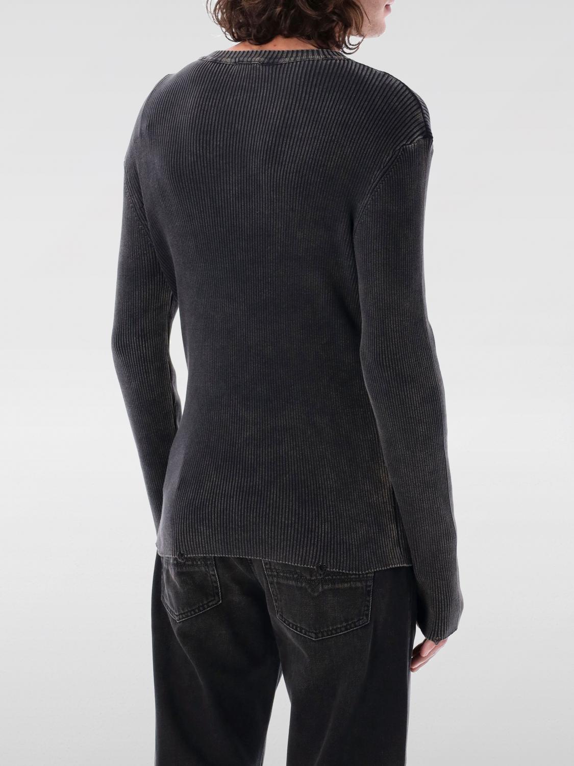 DIESEL PULLOVER: Pullover herren Diesel, Schwarz - Img 2