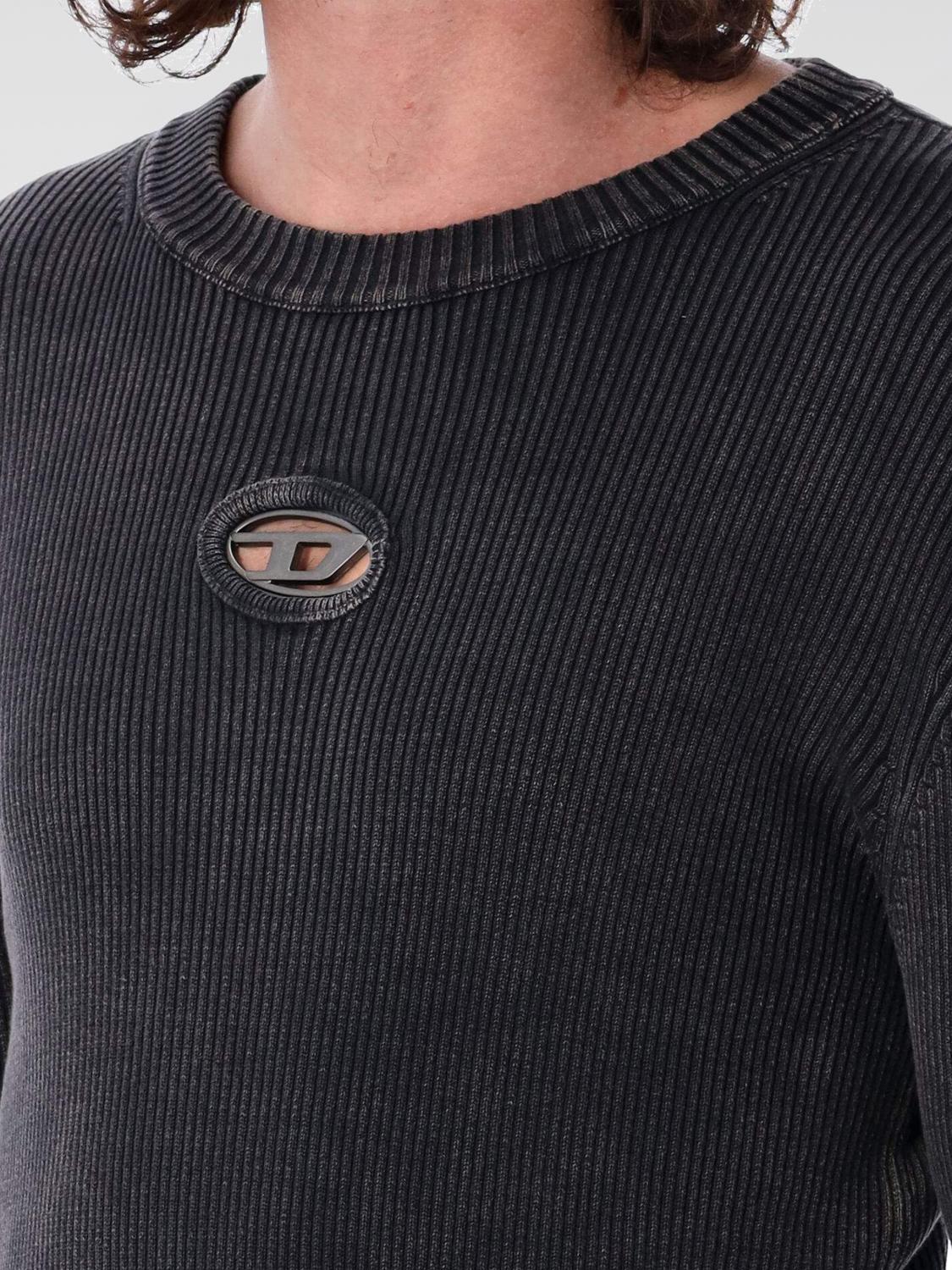 DIESEL PULLOVER: Pullover herren Diesel, Schwarz - Img 3