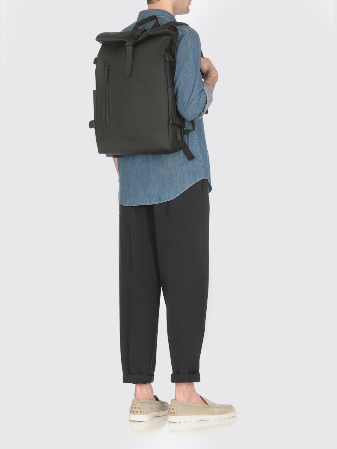 RAINS BACKPACK: Backpack men Rains, Black - Img 2