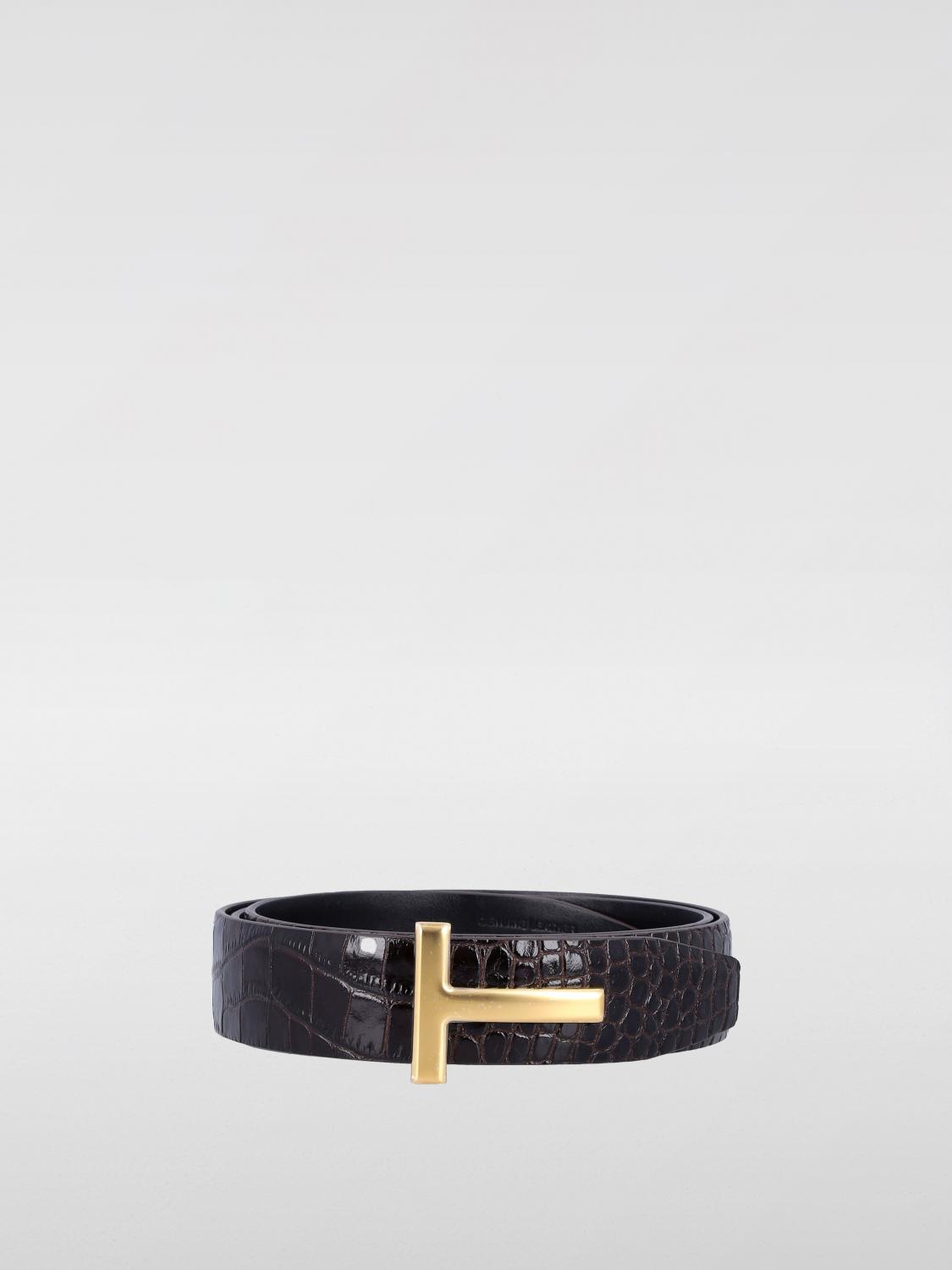 TOM FORD GÜRTEL: Gürtel herren Tom Ford, Braun - Img 1