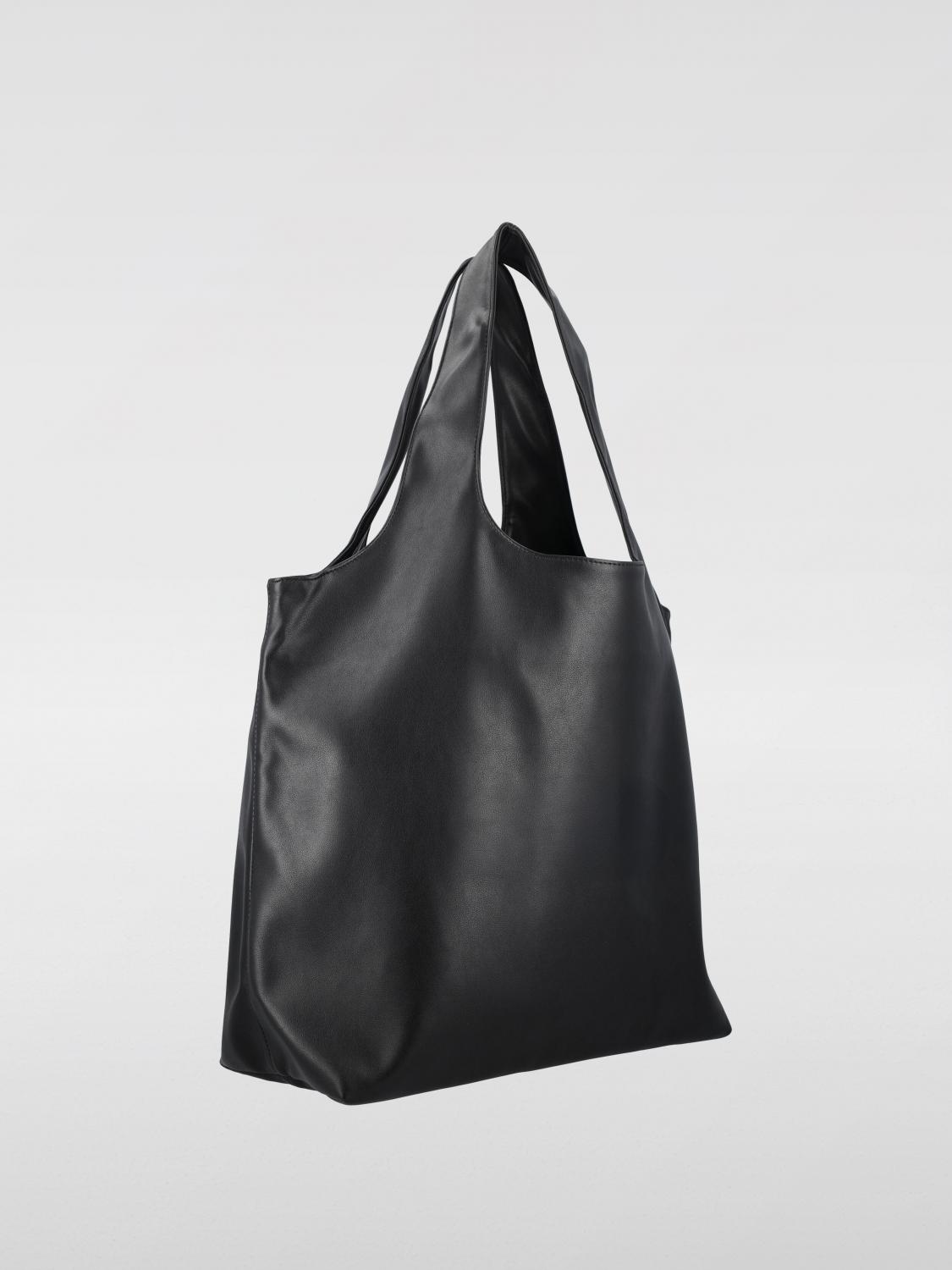 A.P.C. BORSA A TRACOLLA: Borsa a spalla Ninon con logo A.P.C. in pelle sintetica, Nero - Img 2