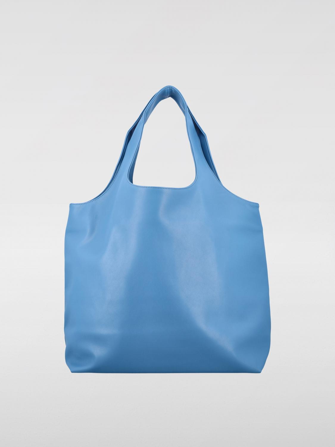 A.P.C. BORSA A TRACOLLA: Borsa a spalla Ninon con logo A.P.C. in pelle sintetica, Blue - Img 2