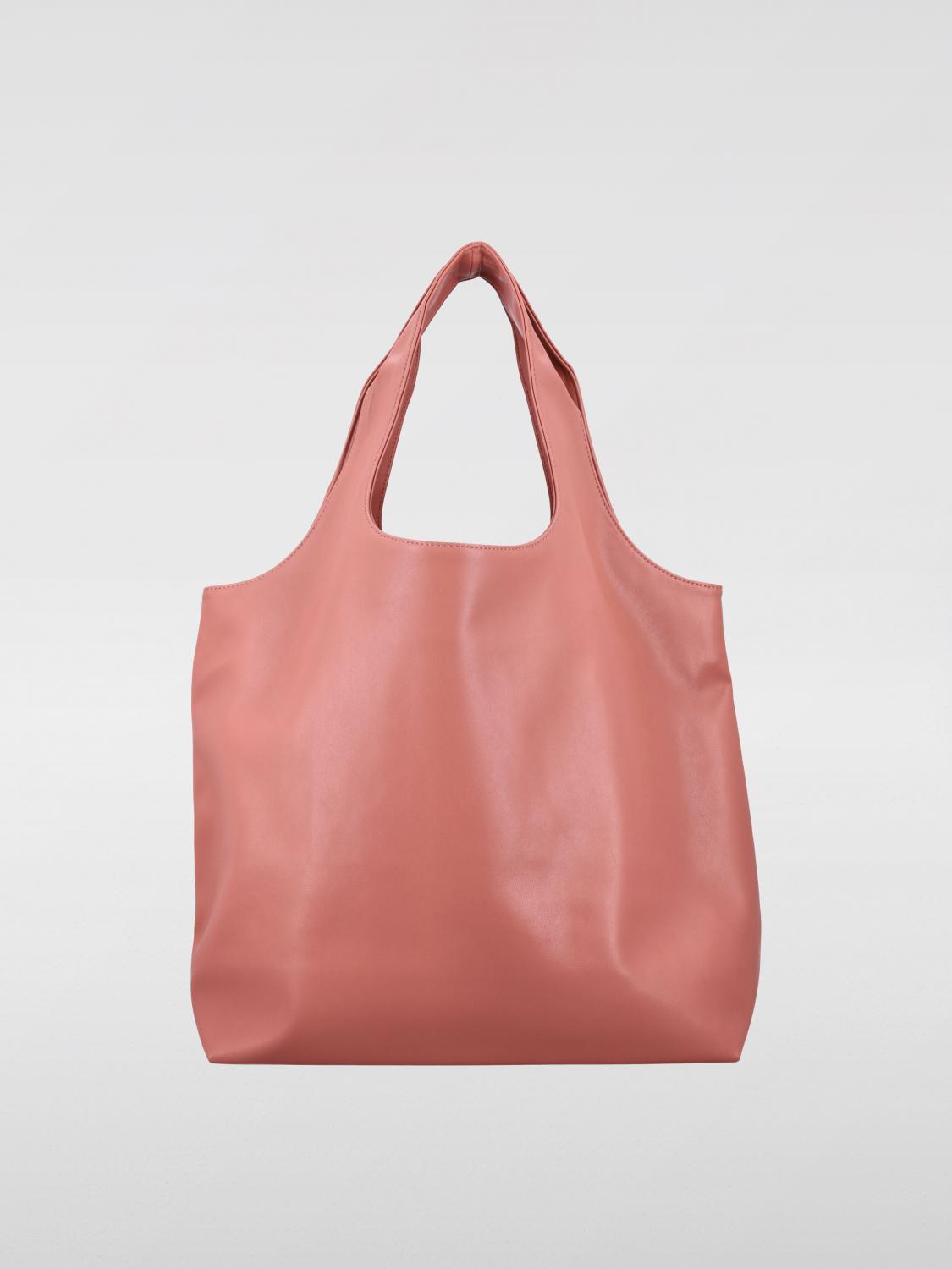 A.P.C. BORSA A TRACOLLA: Borsa a spalla Ninon con logo A.P.C. in pelle sintetica, Rosa - Img 2
