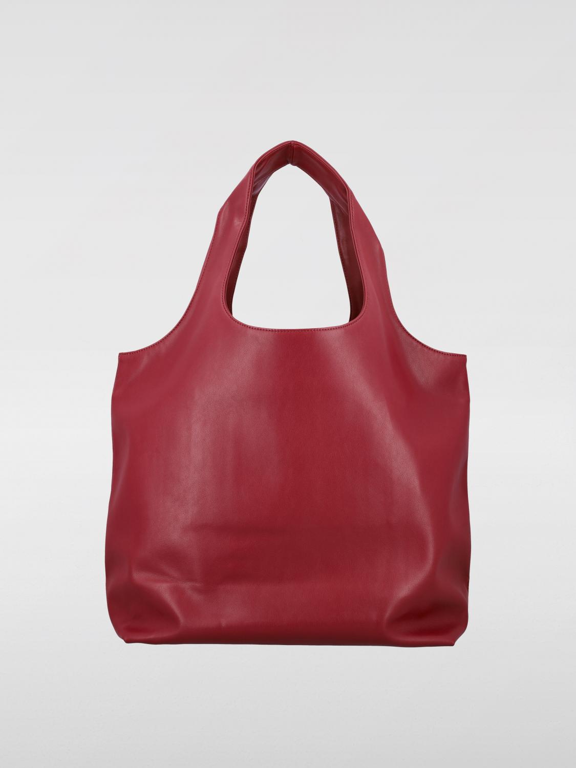 A.P.C. BORSA A TRACOLLA: Borsa a spalla Ninon con logo A.P.C. in pelle sintetica, Vino - Img 2