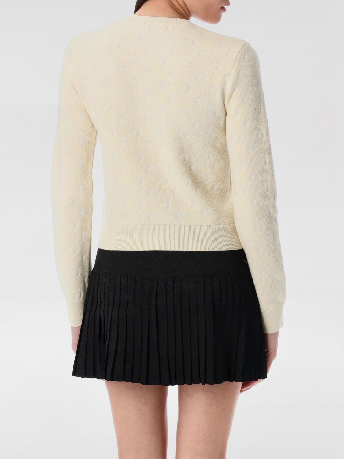 MARINE SERRE PULLOVER: Pullover damen Marine Serre, Beige - Img 2