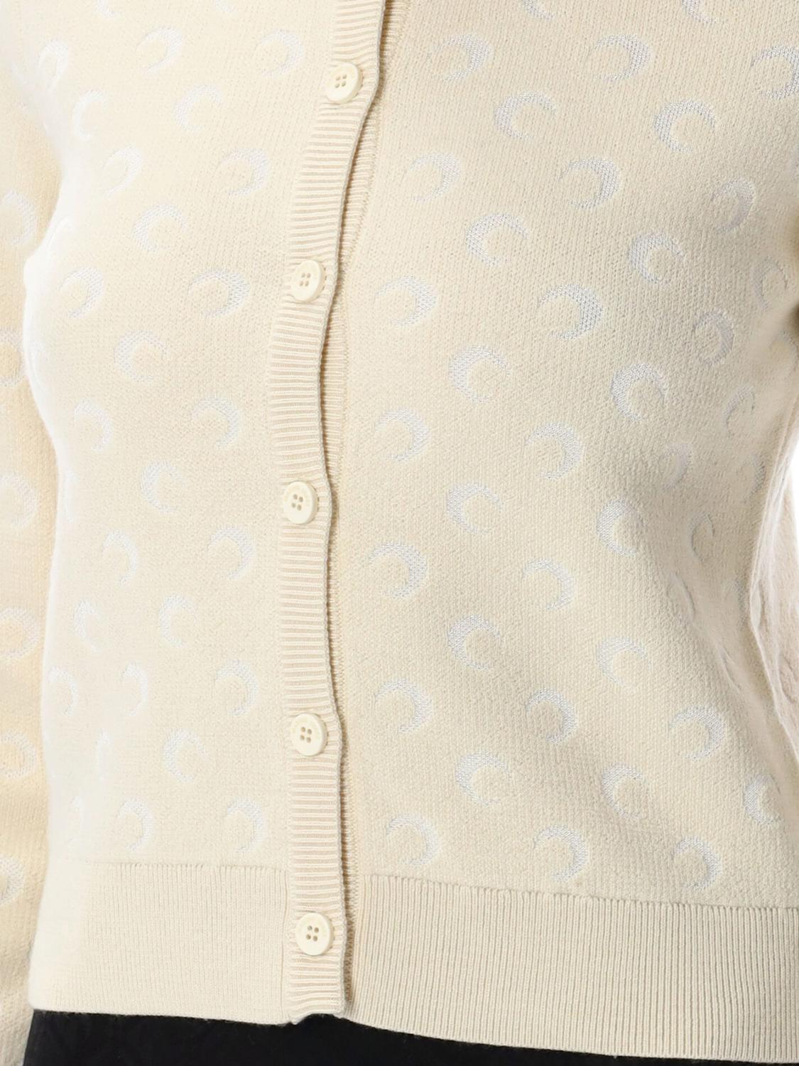 MARINE SERRE PULLOVER: Pullover damen Marine Serre, Beige - Img 3